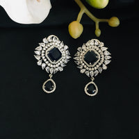 Thumbnail for Blue Sapphire Drop Earrings
