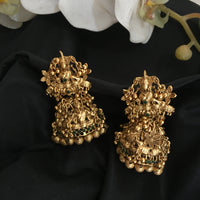 Thumbnail for Temple Jhumka Earrings Zayn Luxury Jewellery