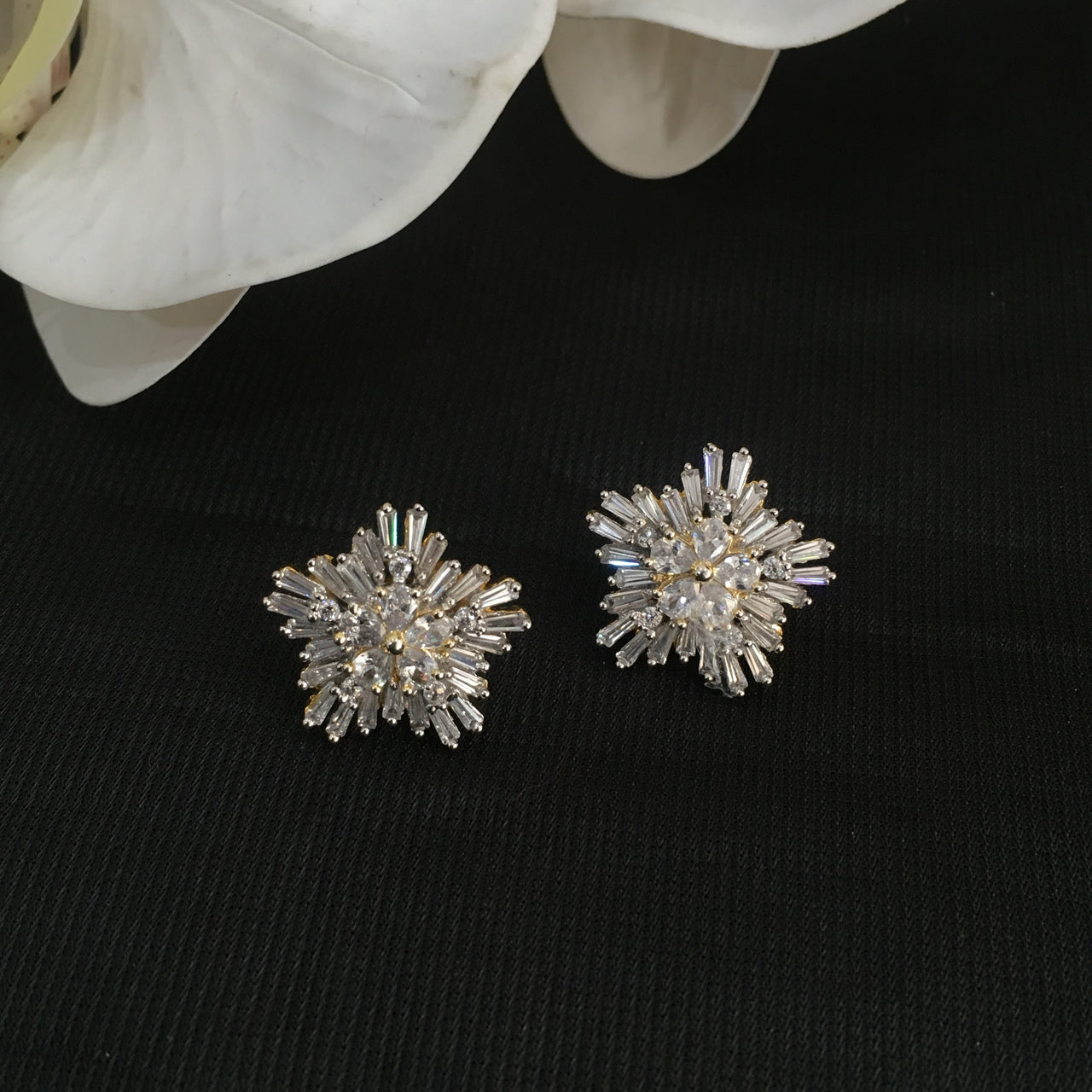 Star Shape Stud Earrings Zayn Luxury Jewellery