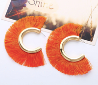 Thumbnail for Big Circuit Grace Tassel Earrings Zayn Luxury Jewellery