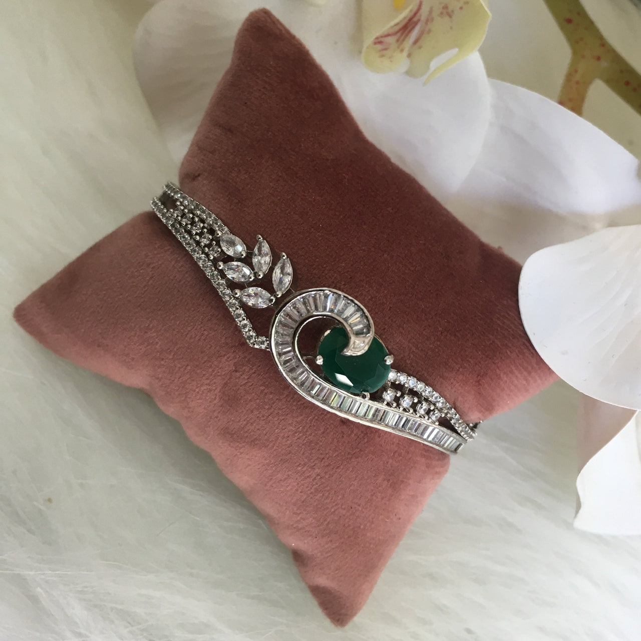 Emerald Diamond Bracelet Zayn Luxury Jewellery