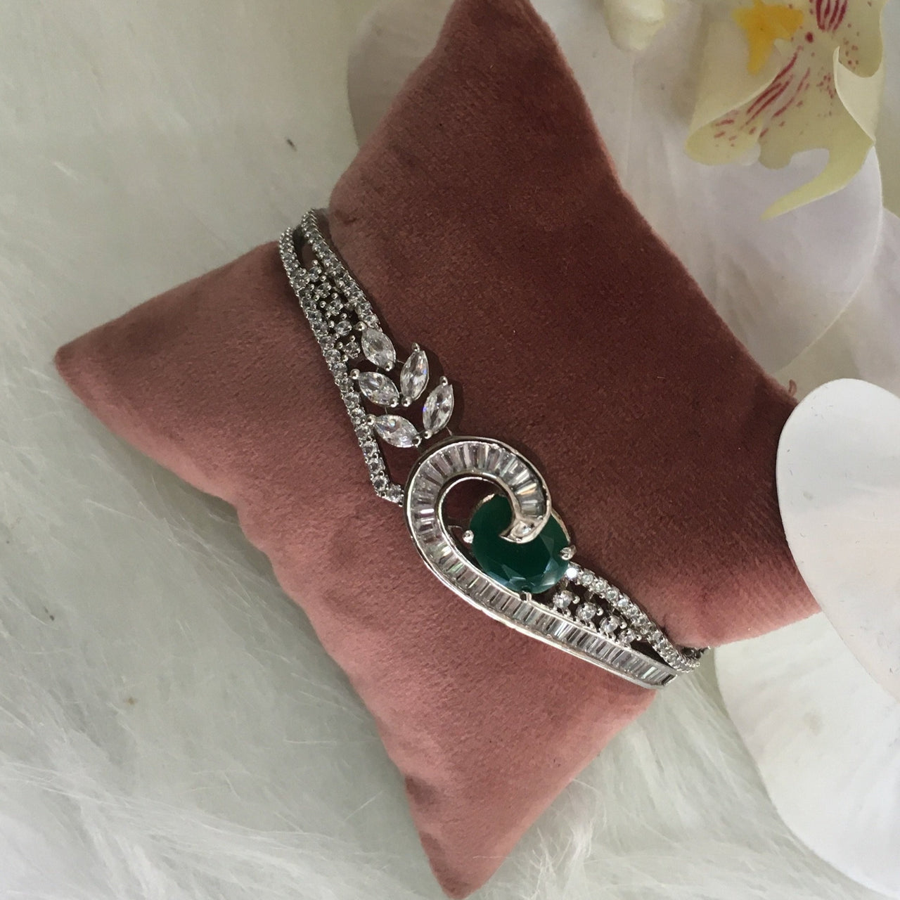 Emerald Diamond Bracelet Zayn Luxury Jewellery