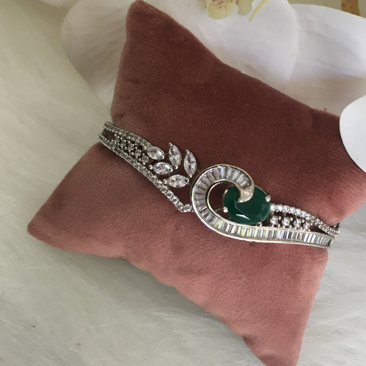 Emerald Diamond Bracelet Zayn Luxury Jewellery