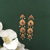 Thumbnail for Jadau Kundan Dangler Earrings Zayn Luxury Jewellery