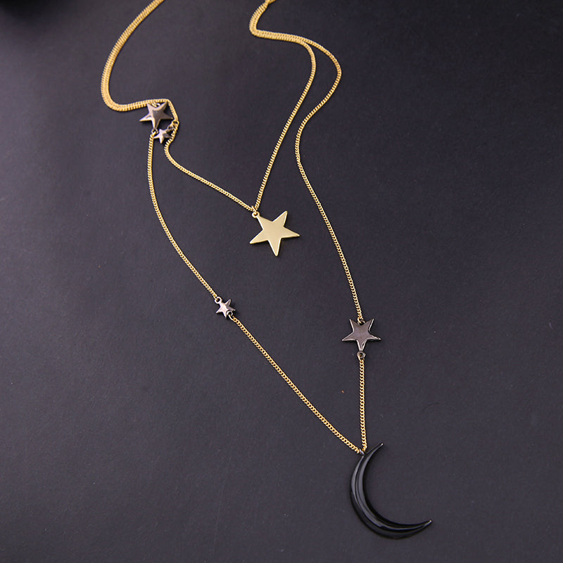 Moon Star Chain Zayn Luxury Jewellery
