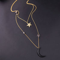 Thumbnail for Moon Star Chain Zayn Luxury Jewellery