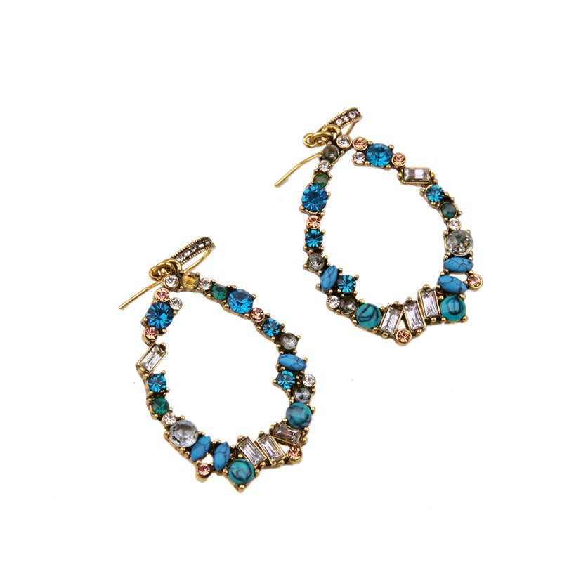 Turquoise Earrings Zayn Luxury Jewellery