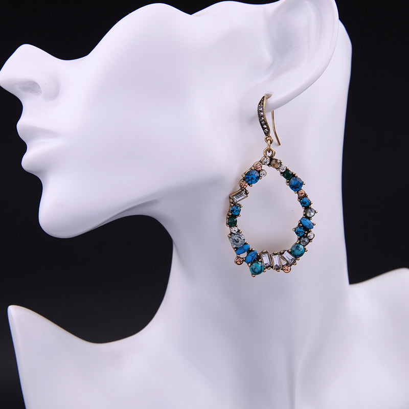 Turquoise Earrings Zayn Luxury Jewellery