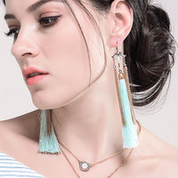 Thumbnail for Tassel Dangler Earrings Zayn Luxury Jewellery