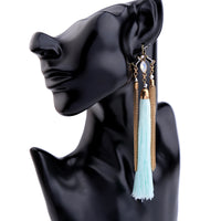 Thumbnail for Tassel Dangler Earrings Zayn Luxury Jewellery