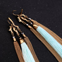 Thumbnail for Tassel Dangler Earrings Zayn Luxury Jewellery