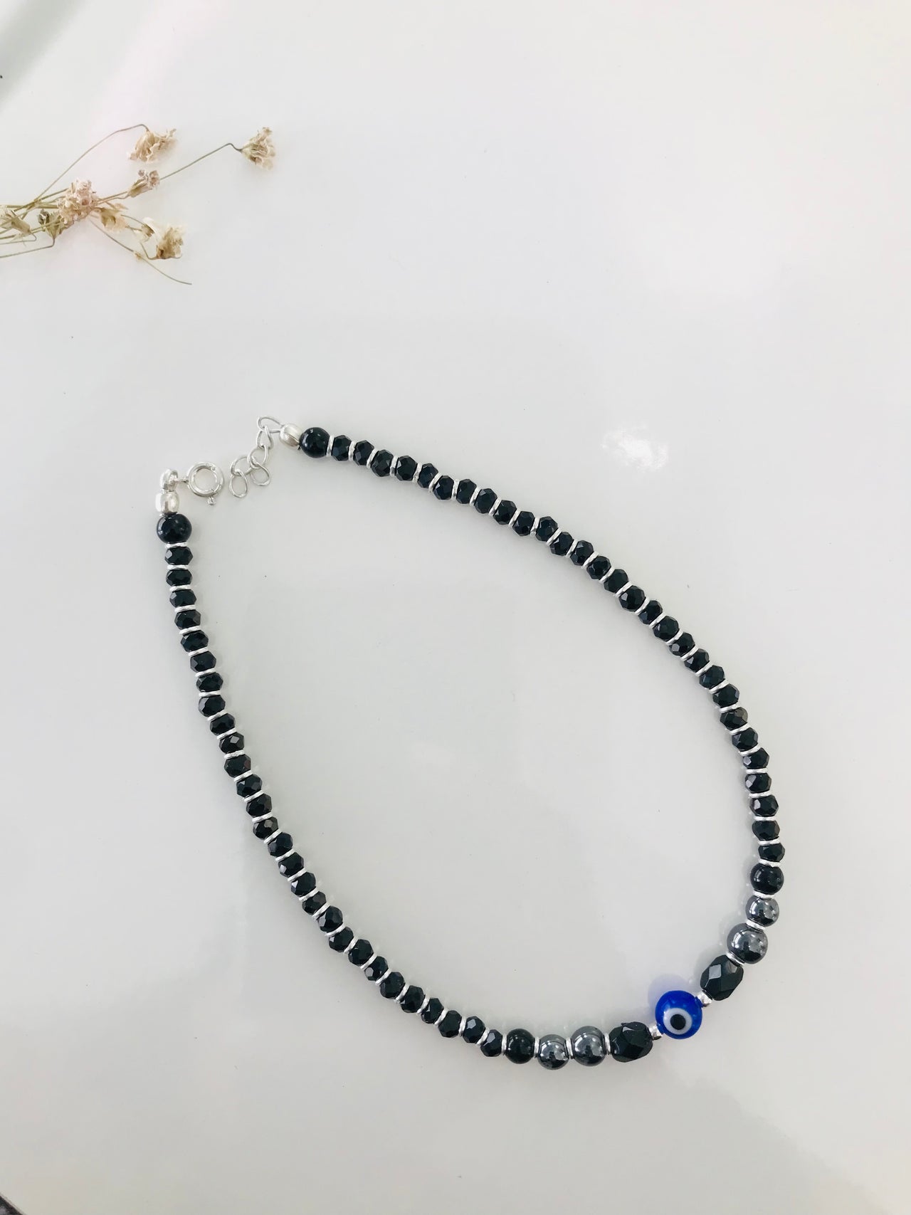 925 Evil Eye Anklet