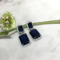 Thumbnail for Blue Sapphire Doublet Earrings Zayn Luxury Jewellery