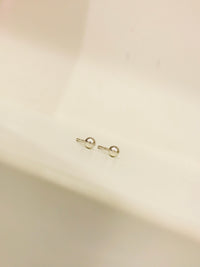 Thumbnail for 925 Silver Small Ball Stud Earrings