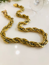 Thumbnail for Statement Twisted Neck chain