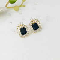 Thumbnail for Blue Sapphire Stud Earrings Zayn Luxury Jewellery