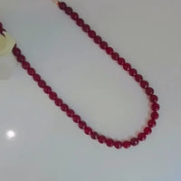 Thumbnail for Ruby Pearl String Necklace Zayn Luxury Jewellery