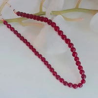 Thumbnail for Ruby Pearl String Necklace Zayn Luxury Jewellery