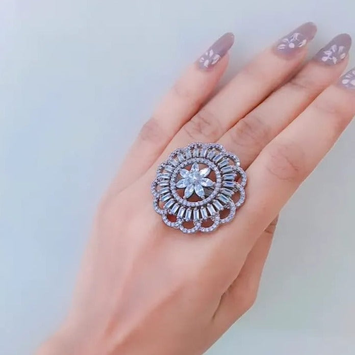 Chakra Cocktail Ring Zayn Luxury Jewellery