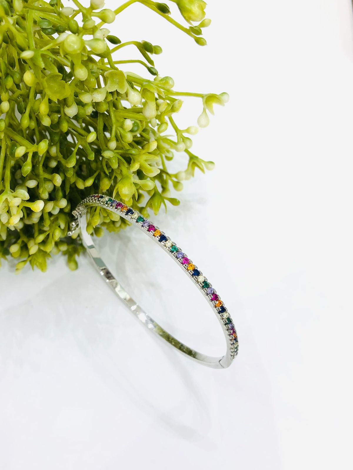 Multi Color Stone Bracelet