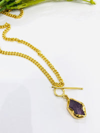 Thumbnail for Purple Stone Long Chain