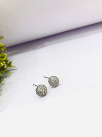 Thumbnail for Ball American Diamond Stud Earrings