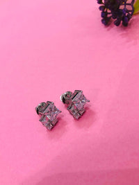 Thumbnail for 925 Silver Diagonal Earrings