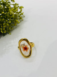 Thumbnail for Flower Print Ring