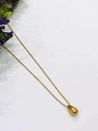 Thumbnail for Golden Sleek Drop Chain