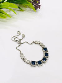 Thumbnail for 925 Silver Blue Bracelet