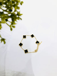 Thumbnail for Black Flower Bracelet