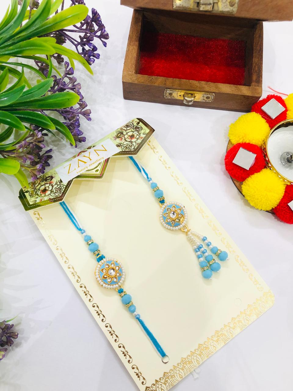 Firoja Flower Rakhi