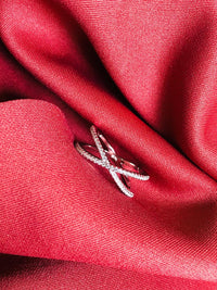 Thumbnail for 925 Criss Cross Silver Ring