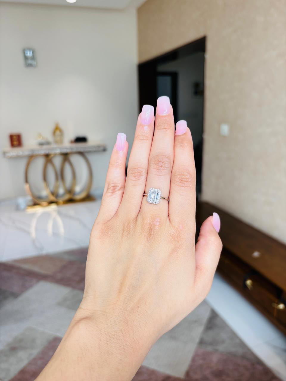 925 Silver Twilight Spark Ring