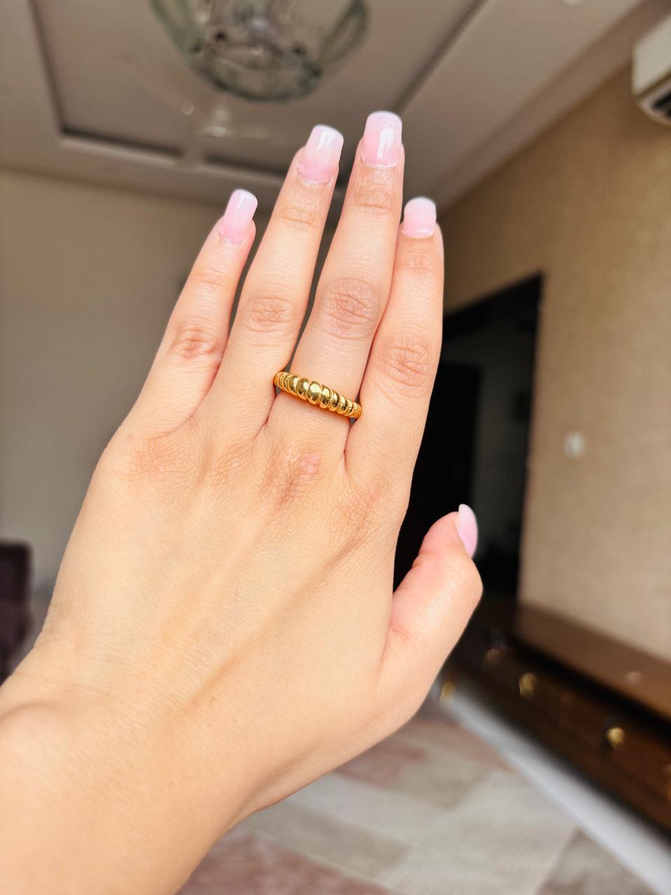Golden Bliss Ring