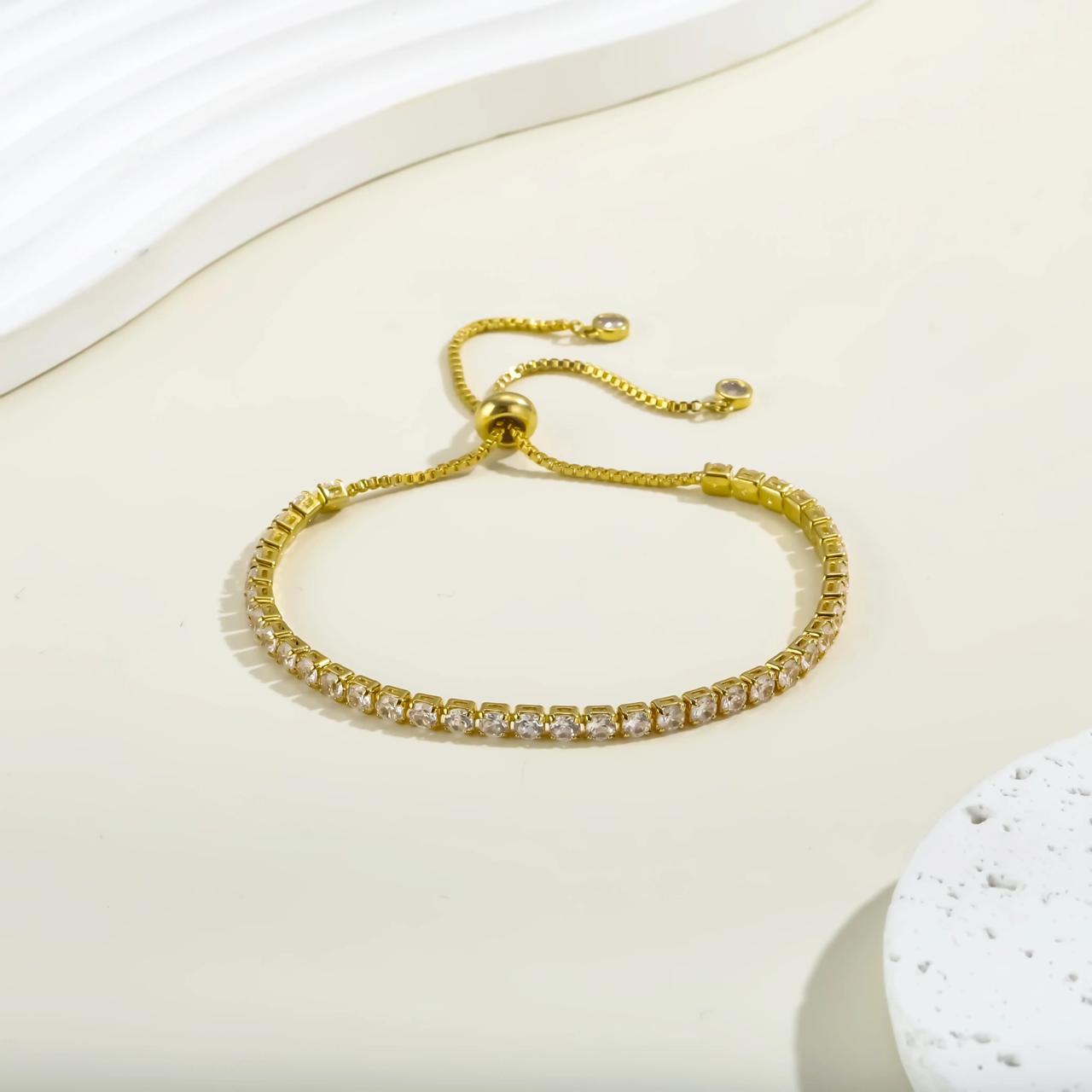 Glimmer Golden Bracelet