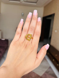 Thumbnail for Antique Gold Plated Ring