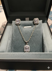 Thumbnail for 925 Silver Gleam Pendant Set