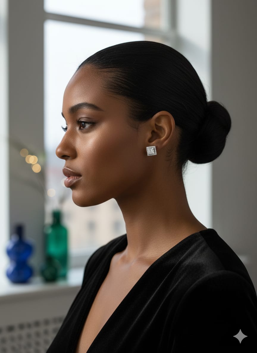 925 Silver Sterling Glow Earrings