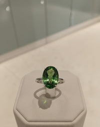 Thumbnail for 925 Silver Green Ring