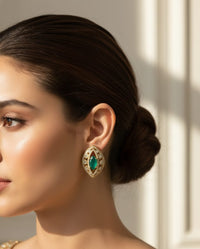 Thumbnail for Green Spark Earrings