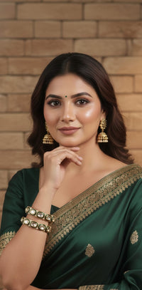 Thumbnail for Old-World Gold Bangle