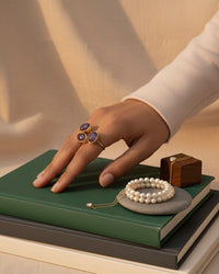 Thumbnail for Purple Raw Stone Ring