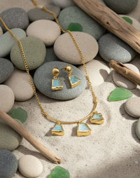 Thumbnail for Green Earth Pendant Set