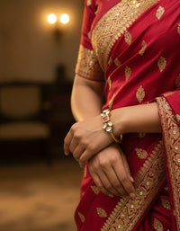 Thumbnail for Ruby Kundan Bracelet