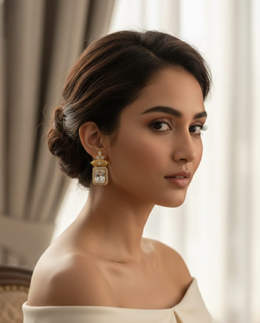 Swarna Polki Earrings
