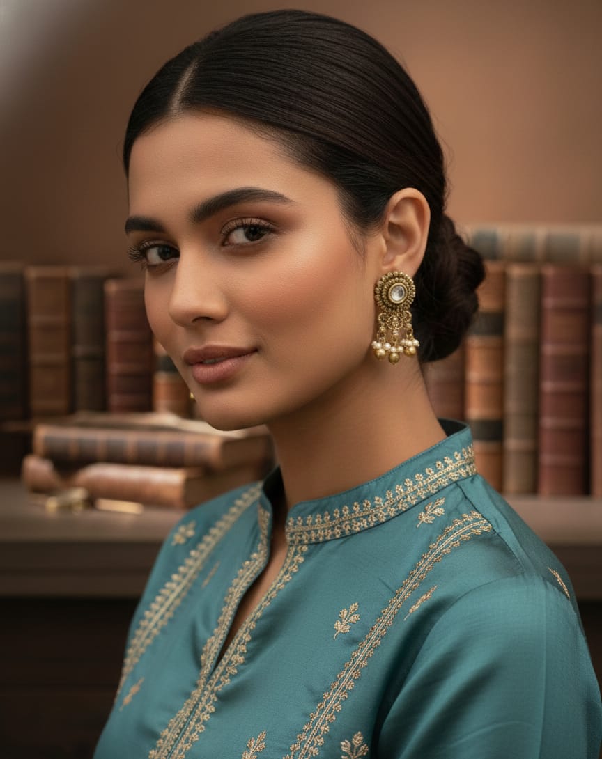 Sunlit Golden Earrings