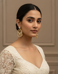 Thumbnail for Golden Grace Chand Earrings