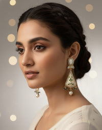 Thumbnail for Zahra Pearl Drop Earrings