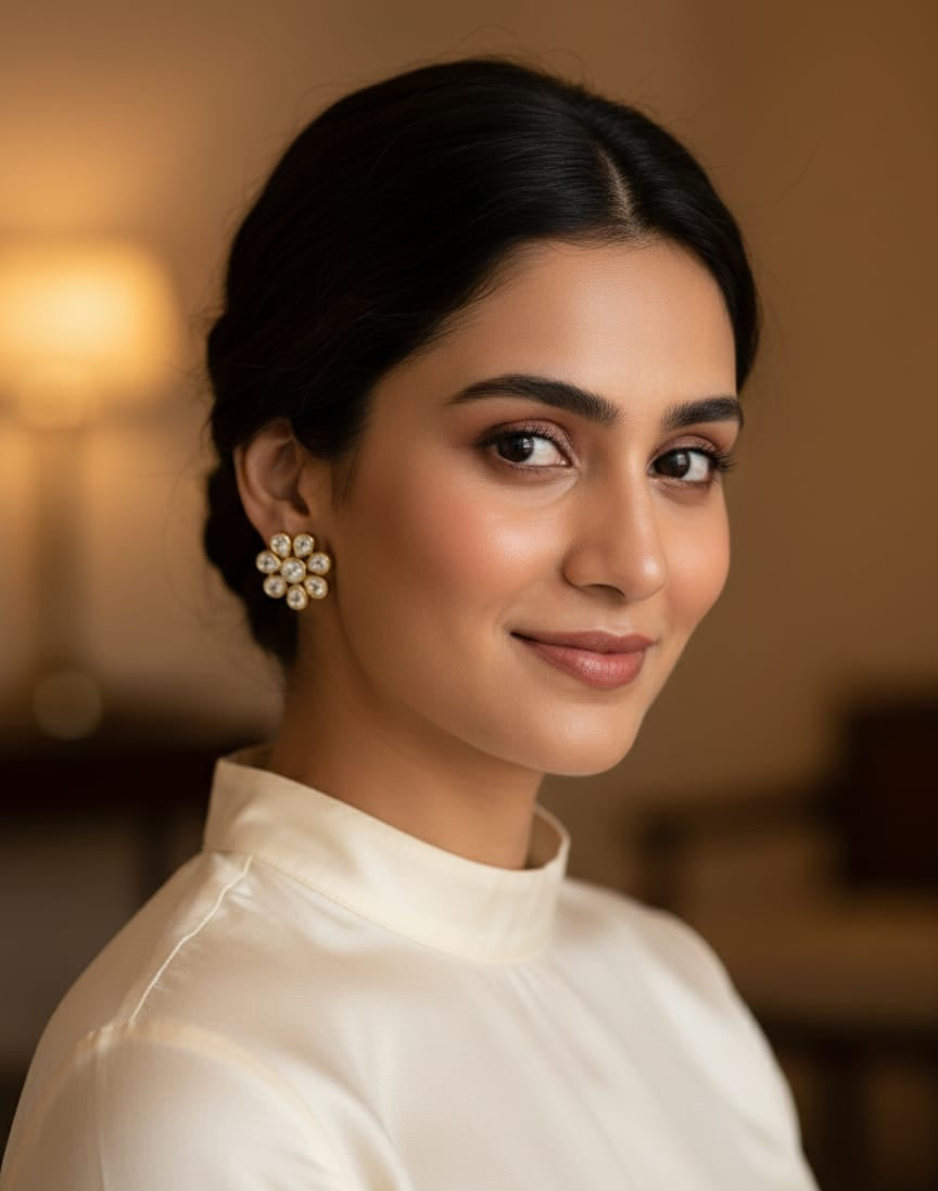 Drop Flower Earrings